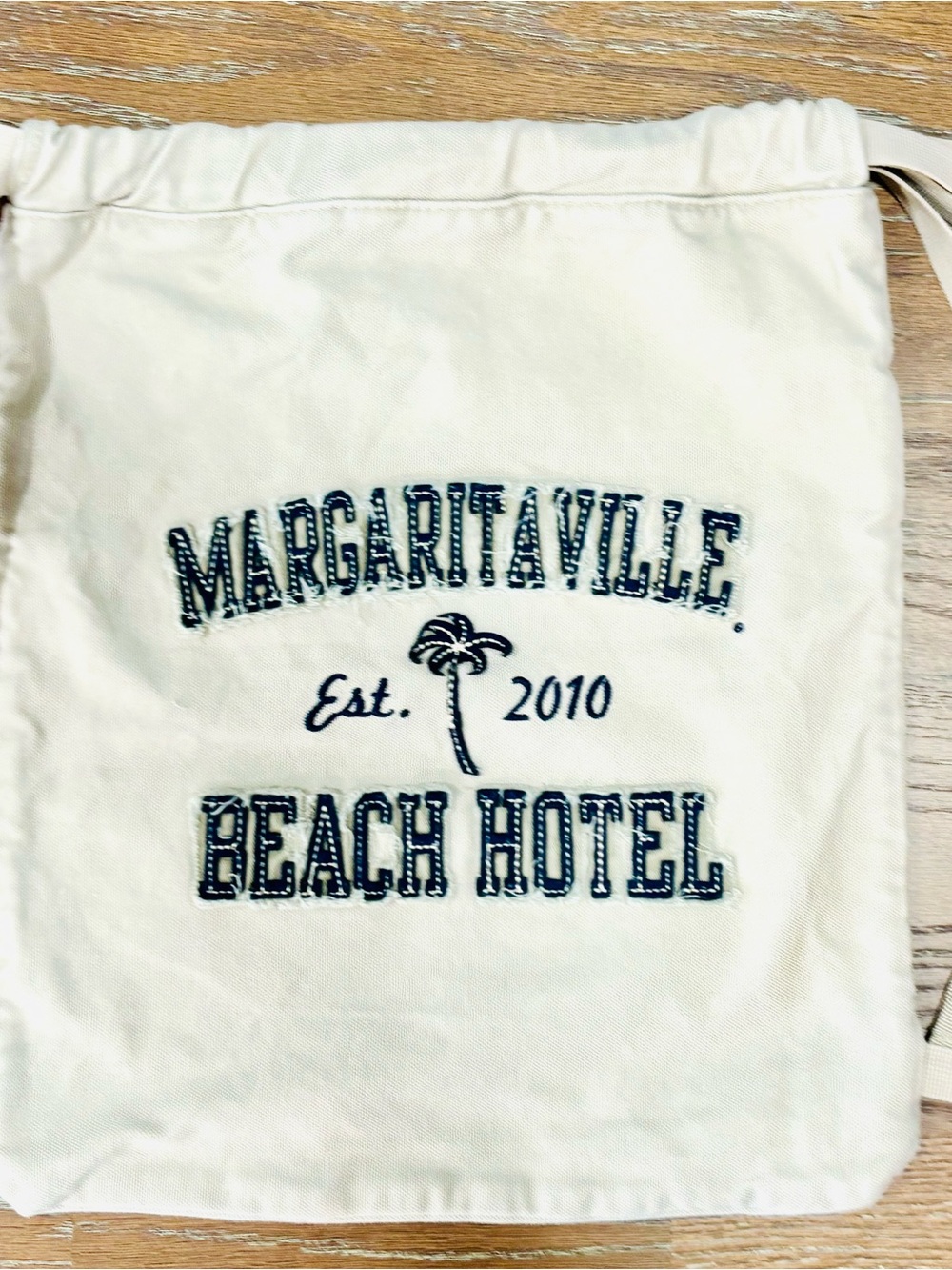 Margaritaville Canvas Backpack with drawstrings